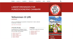 Desktop Screenshot of hundesaloner.dk