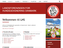 Tablet Screenshot of hundesaloner.dk